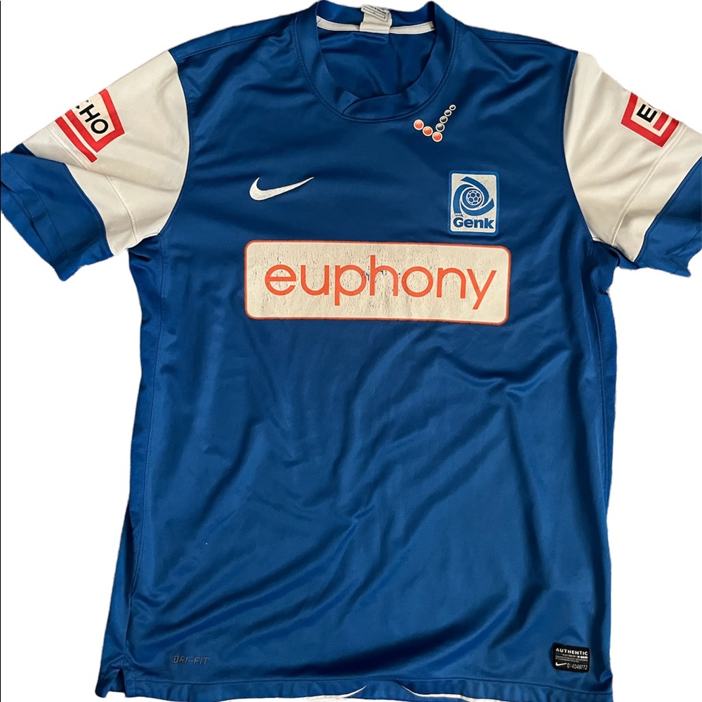 Vintage Authentic 2011/2012 KRC Genk Belgium Football/Soccer Nike Jersey Size L